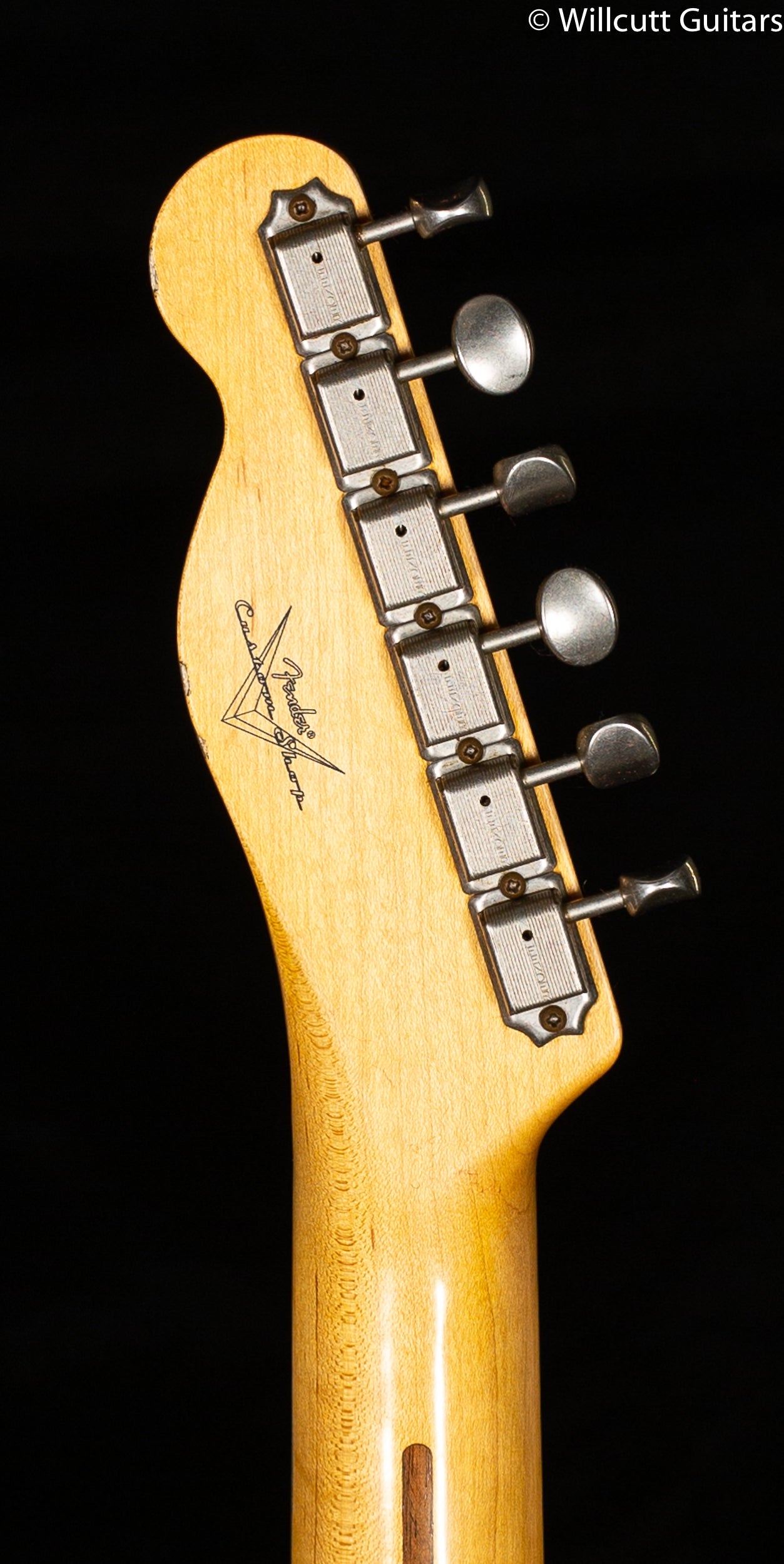 Fender Custom Shop 4/54 Blackguard Tele Blonde Willcutt Limited Original Neck Carve
