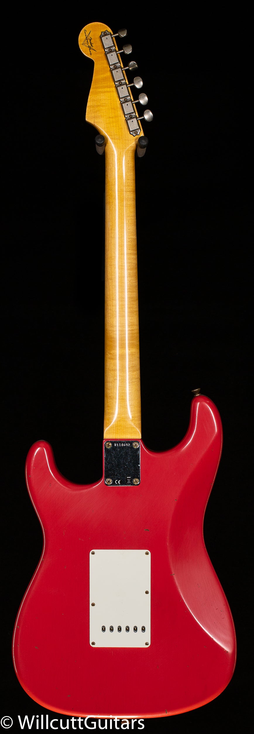Fender Custom Shop Willcutt True '62 Stratocaster Journeyman Relic Fiesta Red Large C
