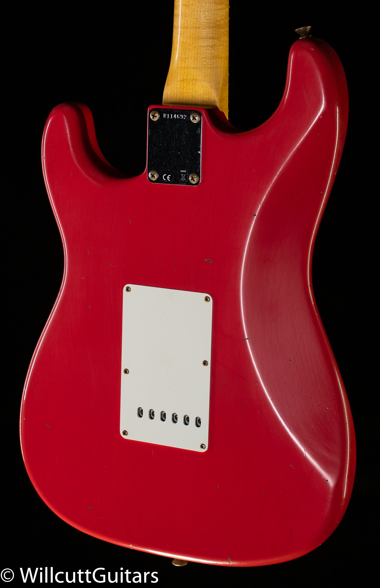 Fender Custom Shop Willcutt True '62 Stratocaster Journeyman Relic Fiesta Red Large C