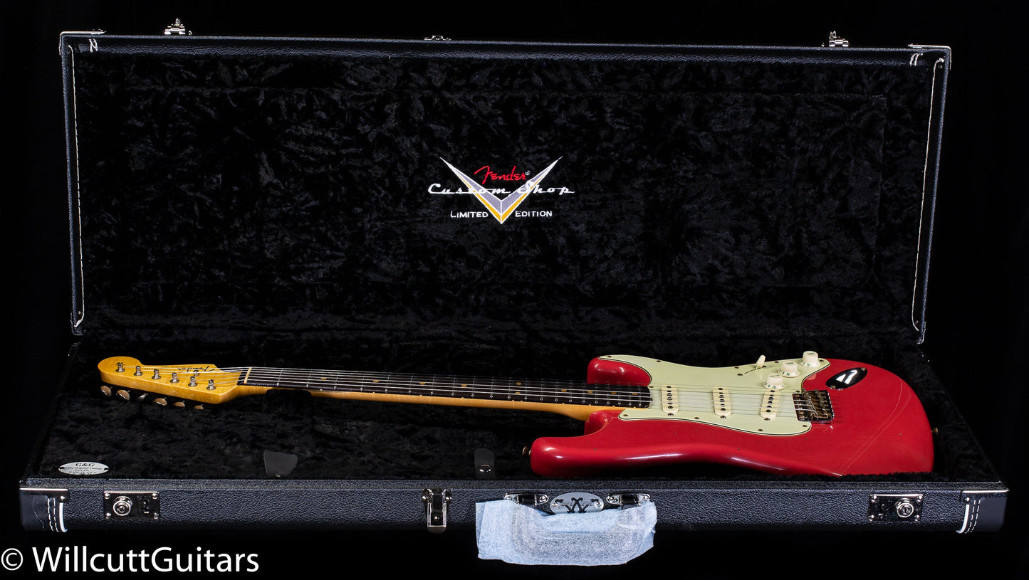 Fender Custom Shop Willcutt True '62 Stratocaster Journeyman Relic Fiesta Red Large C