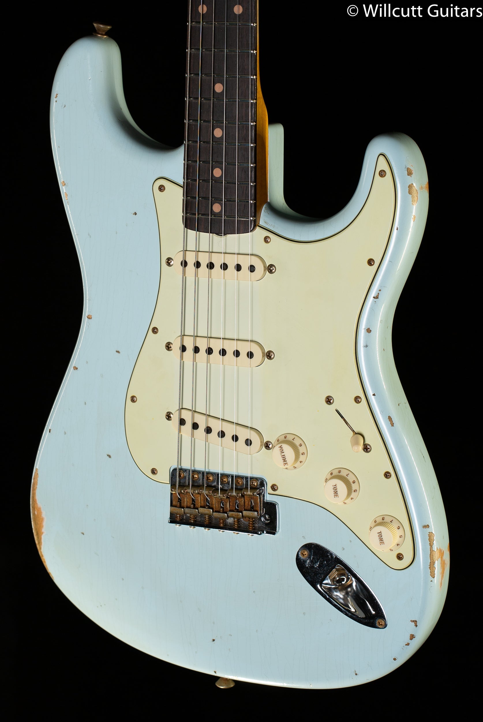 Fender Custom Shop "The 63" 1963 Stratocaster Relic Sonic Blue 60C