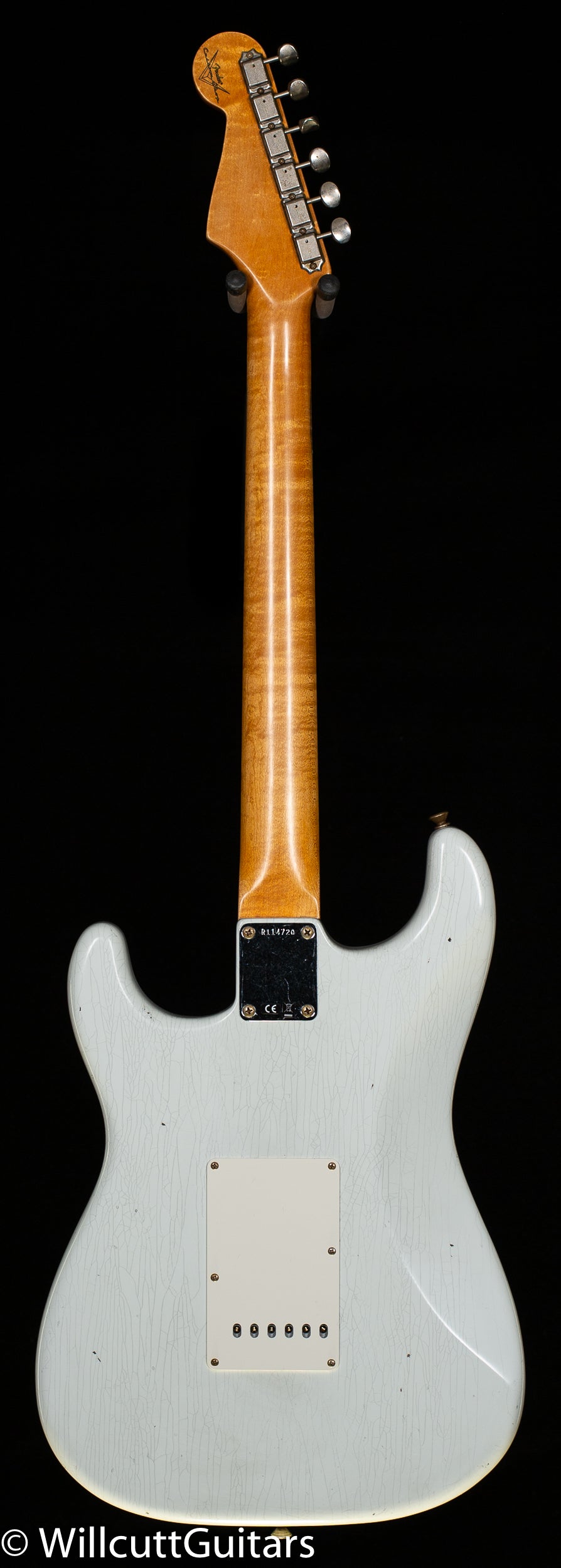 Fender Custom Shop Willcutt True '62 Stratocaster Journeyman Relic Olympic White 59 C