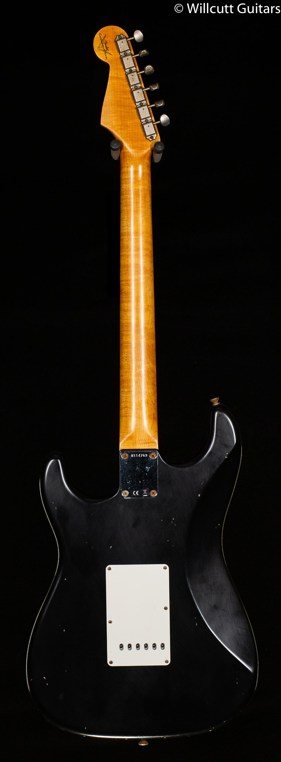 Fender Custom Shop Willcutt True '62 Stratocaster Journeyman Relic Black 60s Oval C