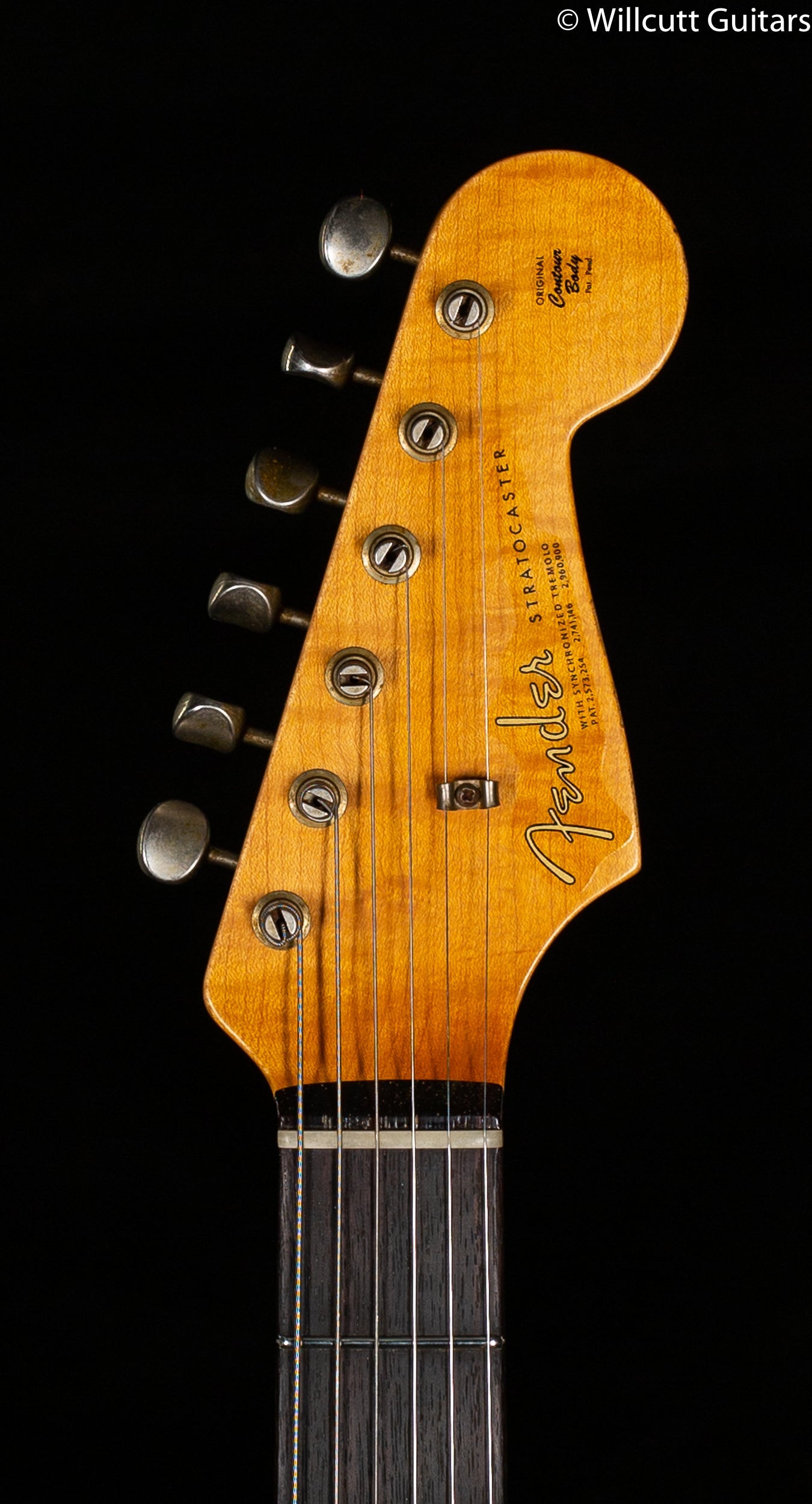Fender Custom Shop Willcutt True '62 Stratocaster Journeyman Relic Black 60s Oval C