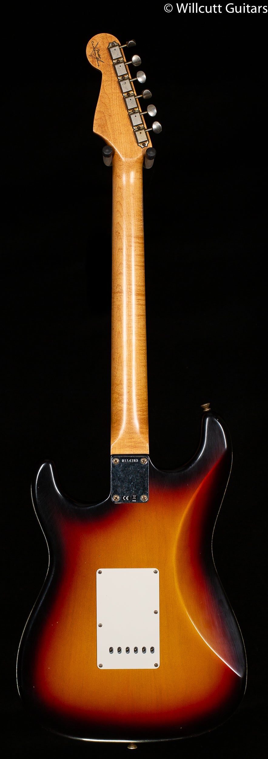 Fender Custom Shop Willcutt True '62 Stratocaster Journeyman Relic 3-Tone Sunburst 60s Oval C