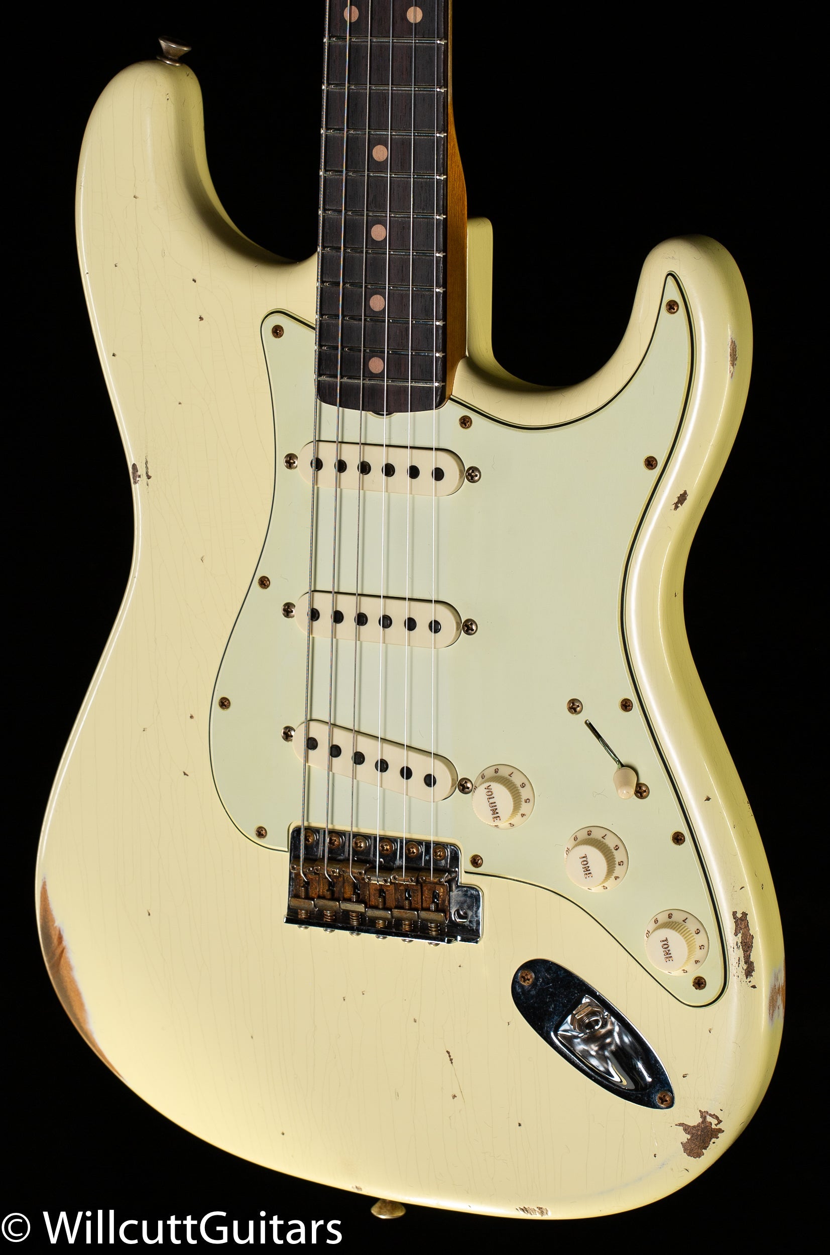 Fender Custom Shop "The 63" 1963 Stratocaster Relic Vintage White 65 C