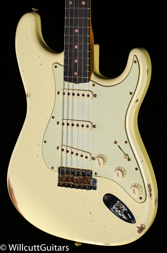 Fender Custom Shop "The 63" 1963 Stratocaster Relic Vintage White 65 C