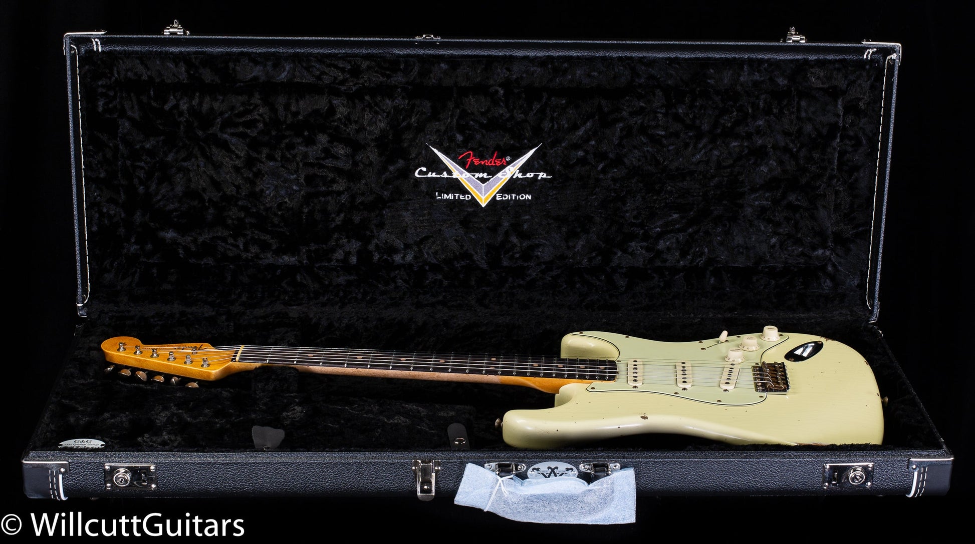 Fender Custom Shop "The 63" 1963 Stratocaster Relic Vintage White 65 C