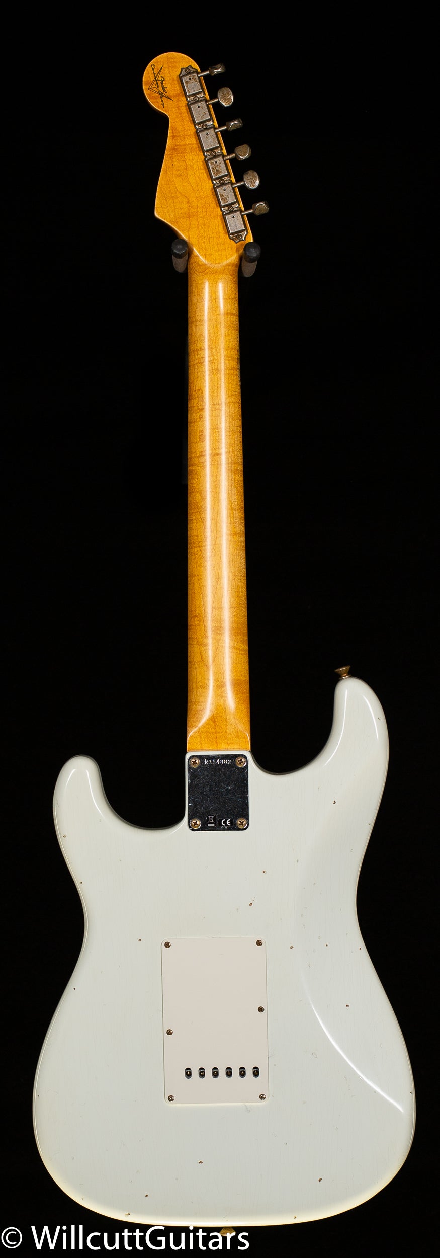 Fender Custom Shop Willcutt True '62 Stratocaster Journeyman Relic Olympic White 60s Oval C