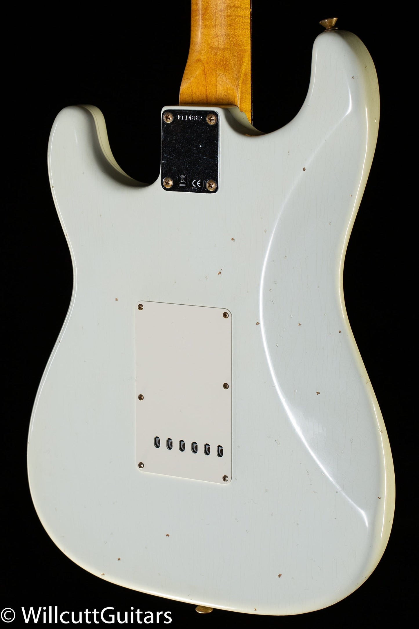 Fender Custom Shop Willcutt True '62 Stratocaster Journeyman Relic Olympic White 60s Oval C