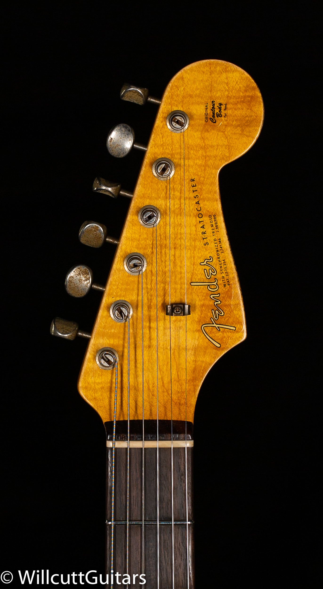 Fender Custom Shop Willcutt True '62 Stratocaster Journeyman Relic Olympic White 60s Oval C