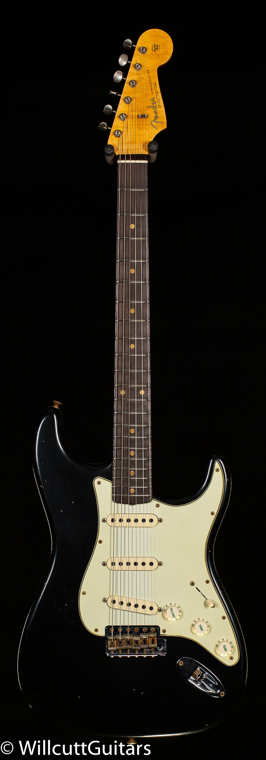 Fender Custom Shop Willcutt True '62 Stratocaster Journeyman Relic Black 57 V