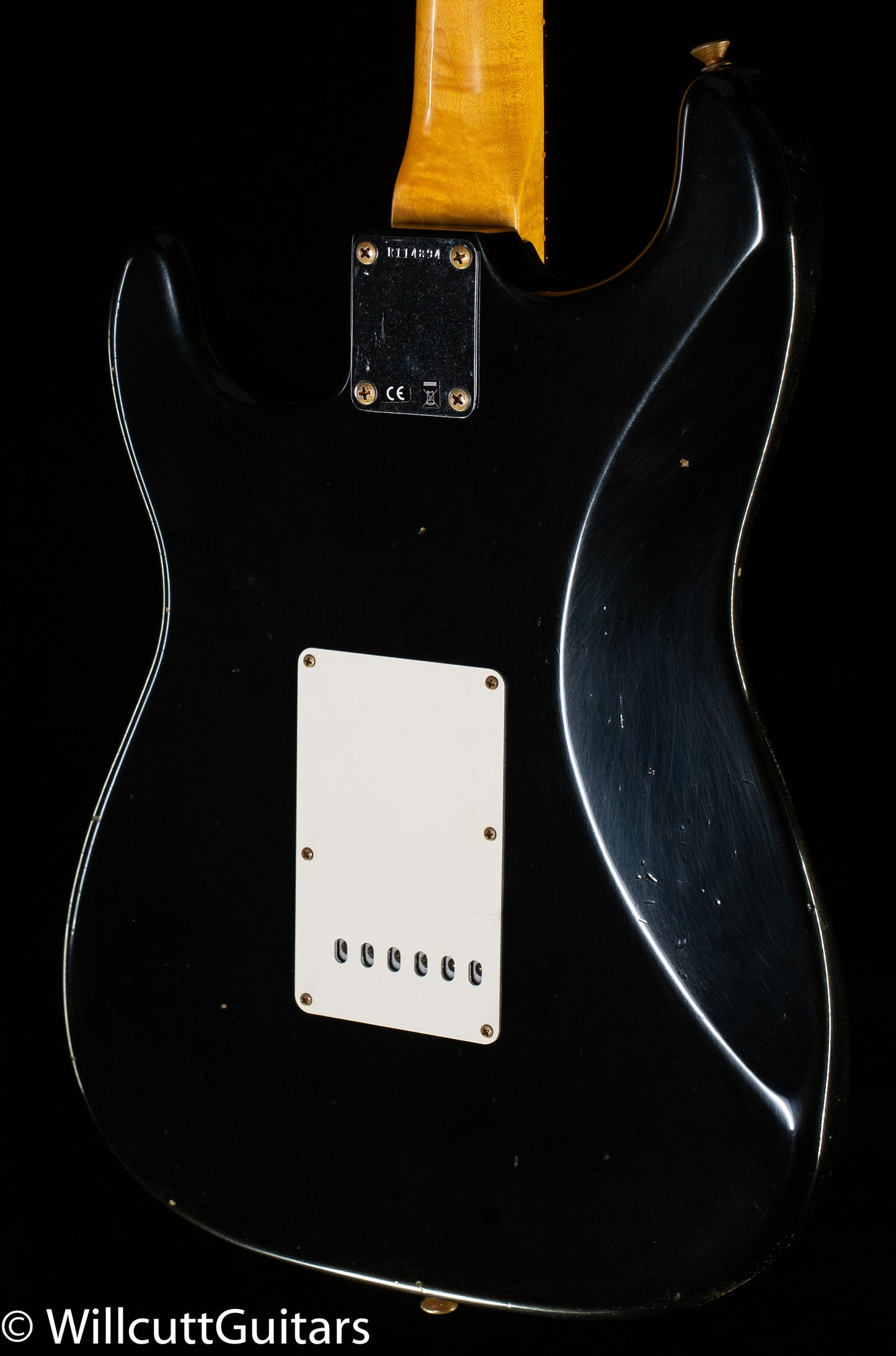 Fender Custom Shop Willcutt True '62 Stratocaster Journeyman Relic Black 57 V