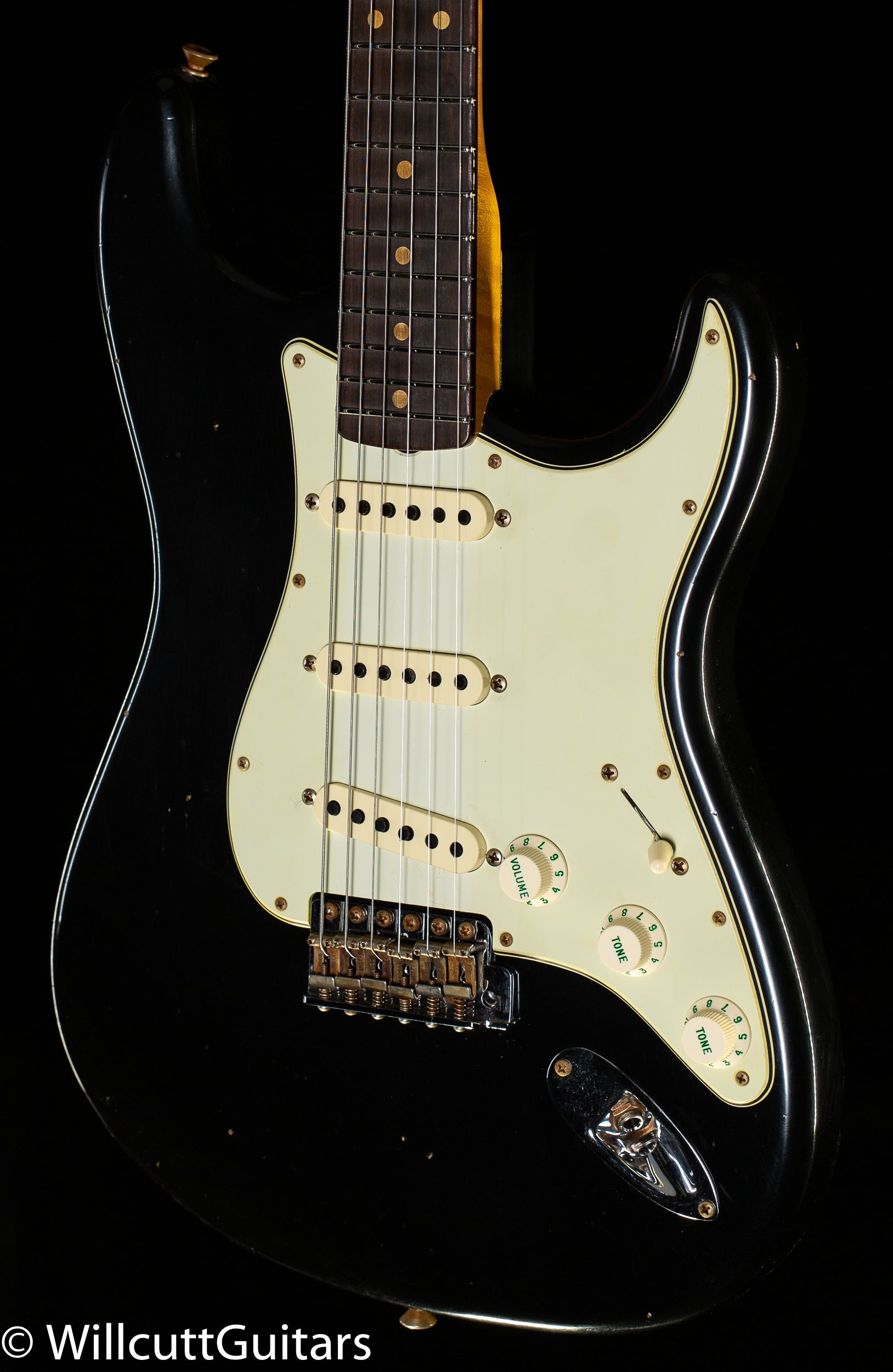 Fender Custom Shop Willcutt True '62 Stratocaster Journeyman Relic Black 57 V