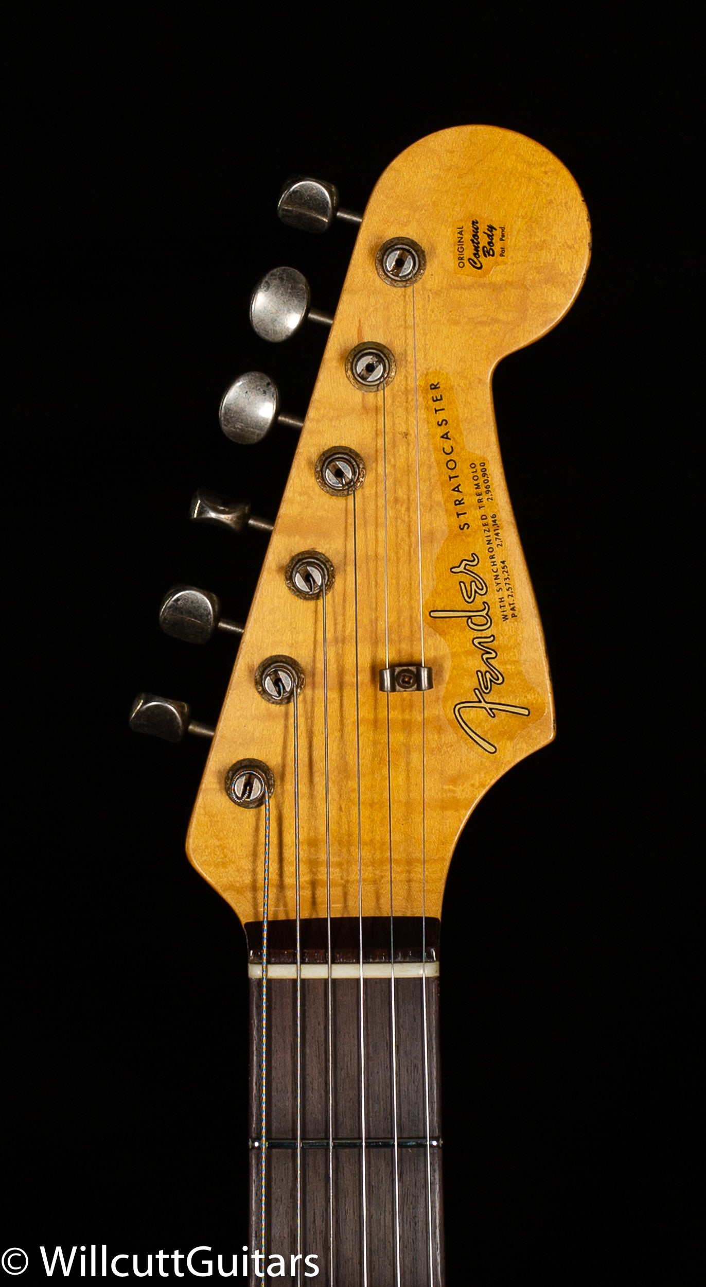 Fender Custom Shop Willcutt True '62 Stratocaster Journeyman Relic Black 57 V