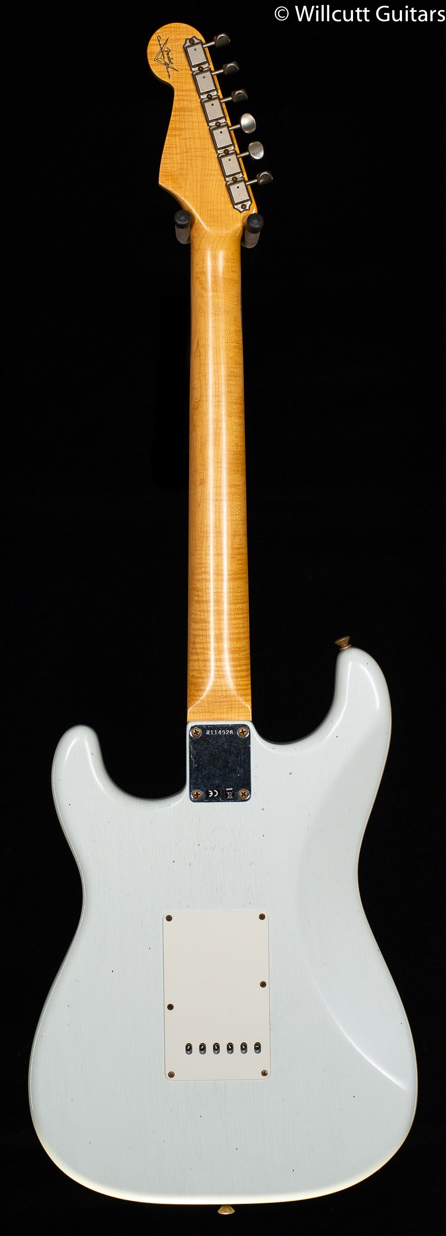 Fender Custom Shop Willcutt True '62 Stratocaster Journeyman Relic Olympic White 60s Oval C