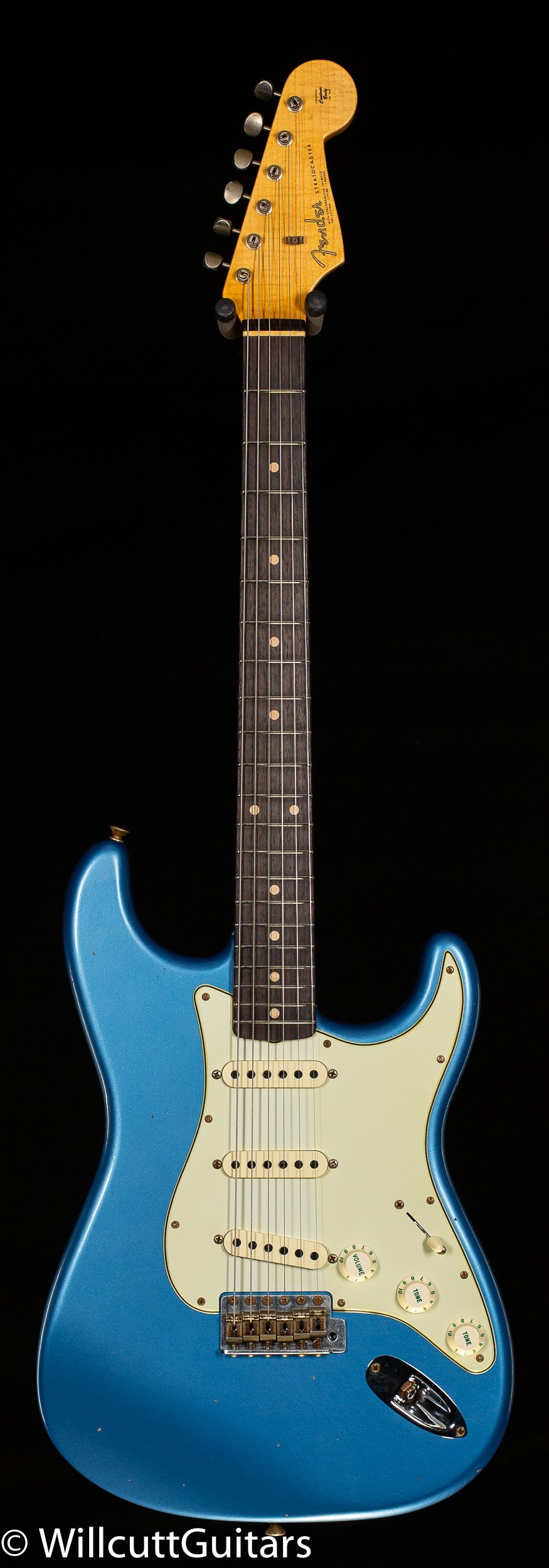 Fender Custom Shop Willcutt True '62 Stratocaster Journeyman Relic Lake Placid Blue 59 C (964)