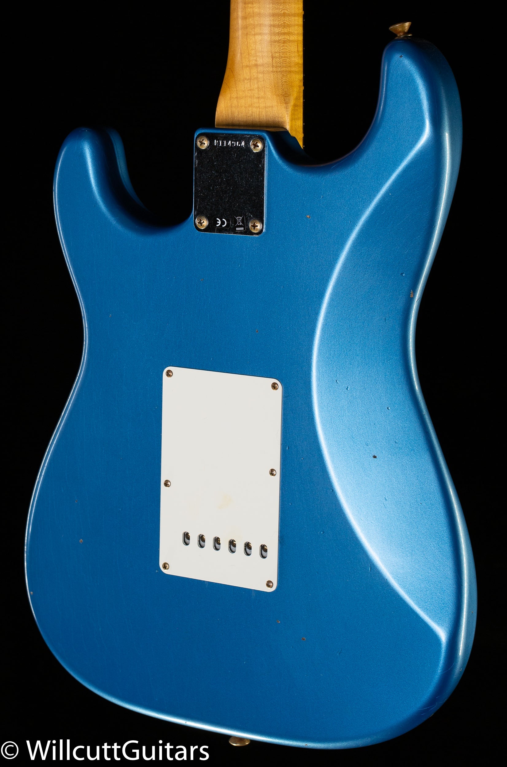 Fender Custom Shop Willcutt True '62 Stratocaster Journeyman Relic Lake Placid Blue 59 C (964)