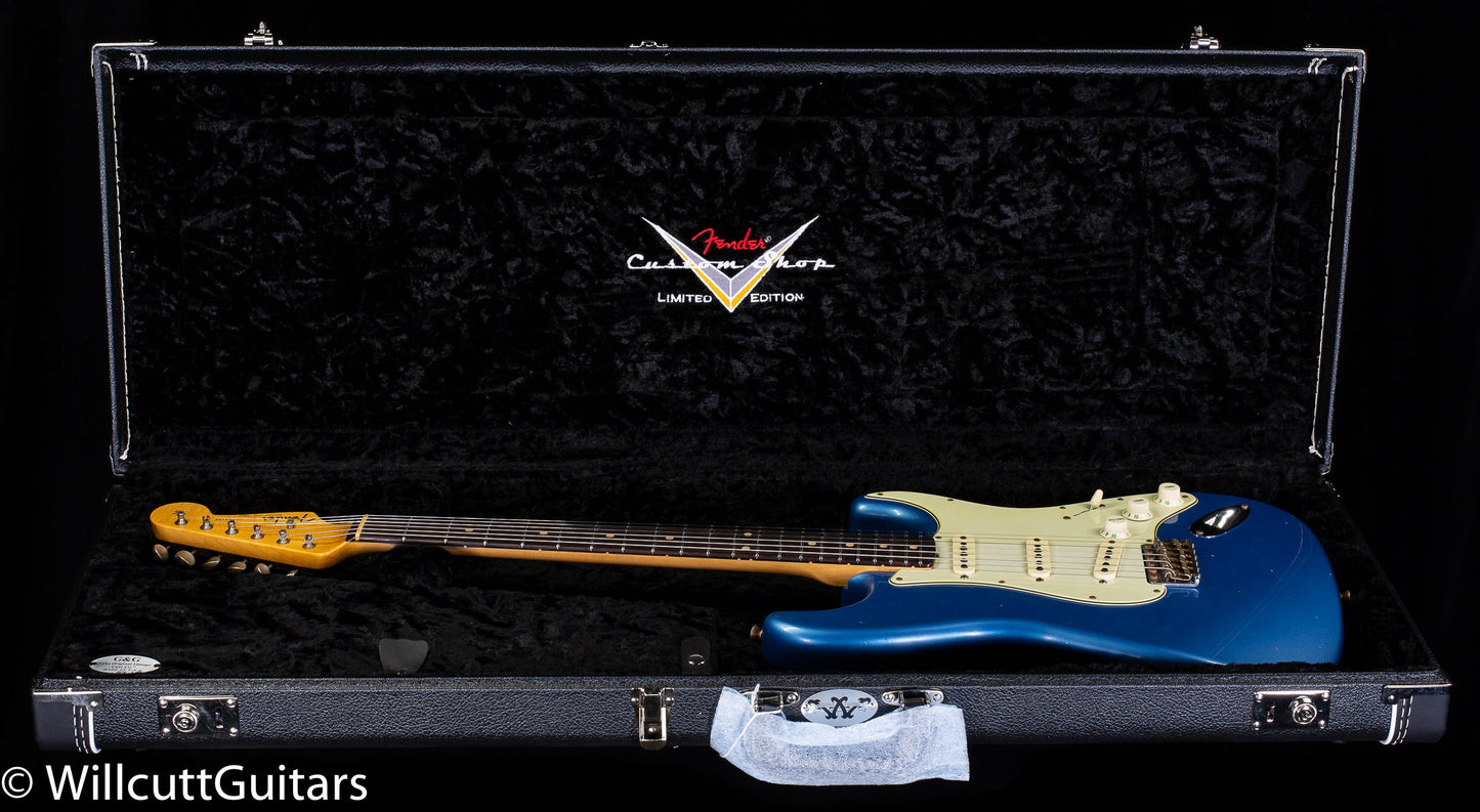 Fender Custom Shop Willcutt True '62 Stratocaster Journeyman Relic Lake Placid Blue 59 C (964)