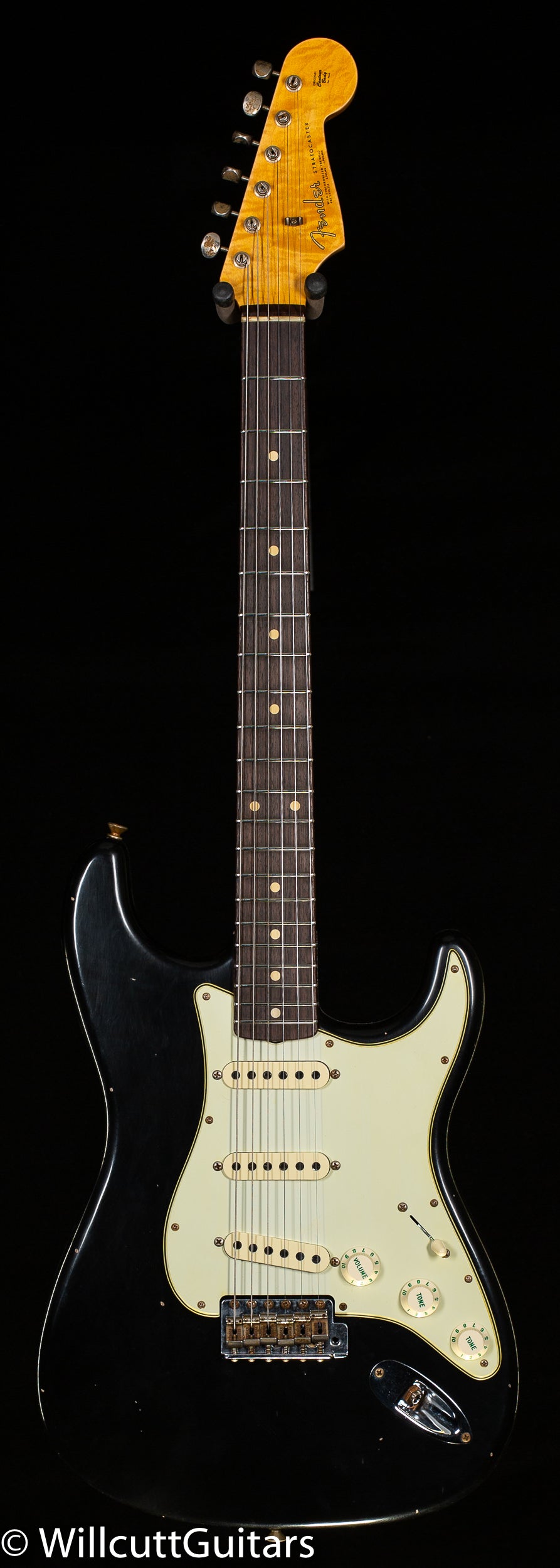 Fender Custom Shop Willcutt True '62 Stratocaster Journeyman Relic Black Large C