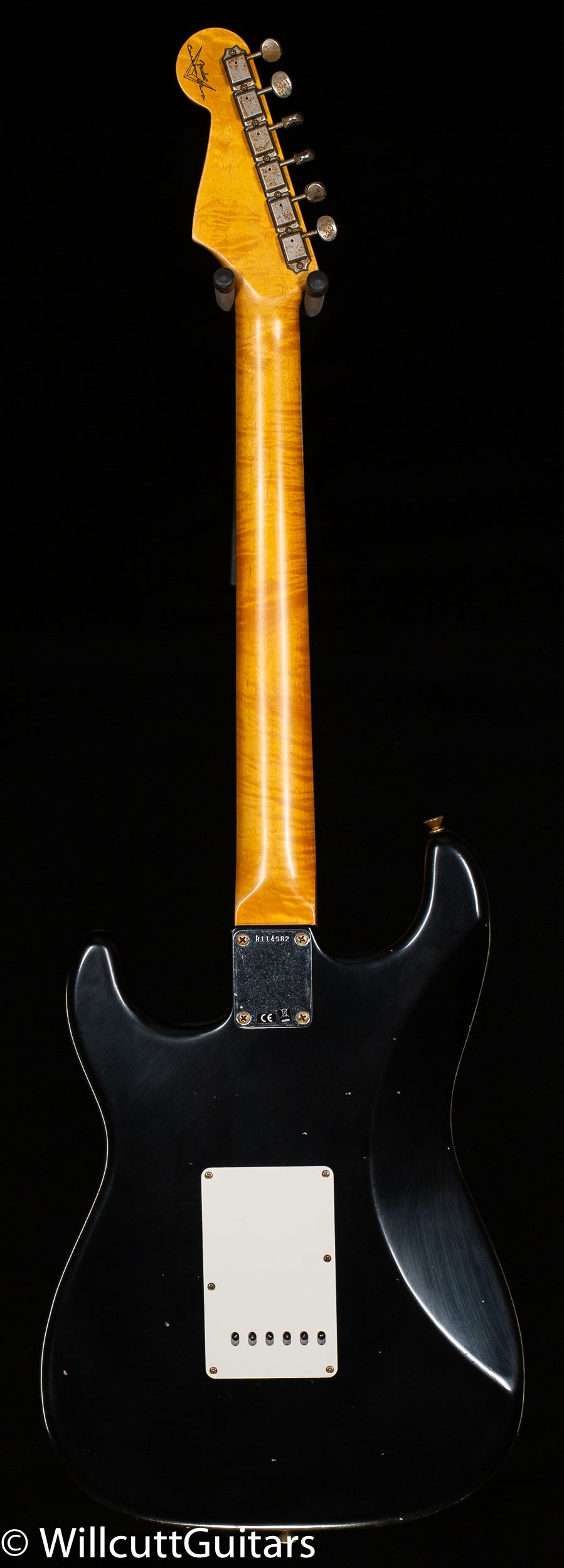 Fender Custom Shop Willcutt True '62 Stratocaster Journeyman Relic Black Large C