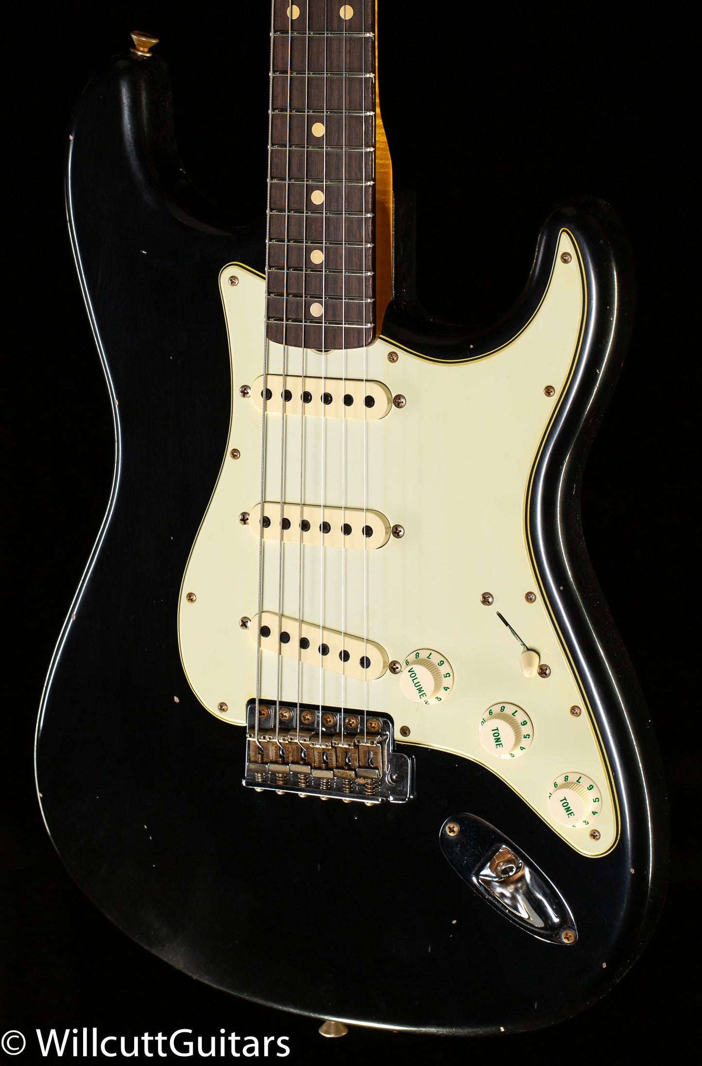 Fender Custom Shop Willcutt True '62 Stratocaster Journeyman Relic Black Large C