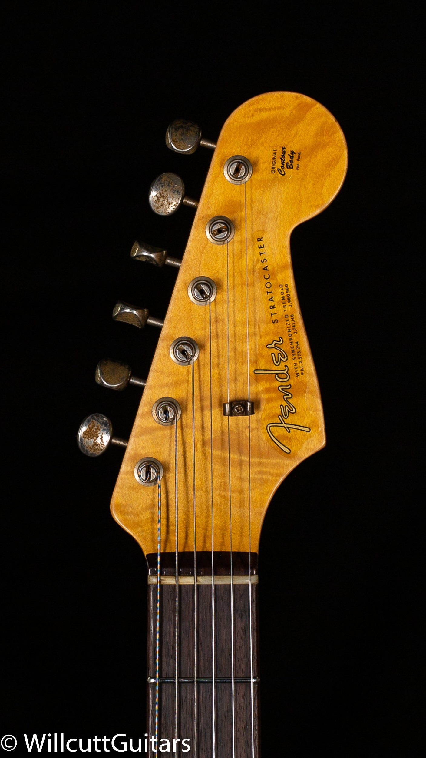 Fender Custom Shop Willcutt True '62 Stratocaster Journeyman Relic Black Large C