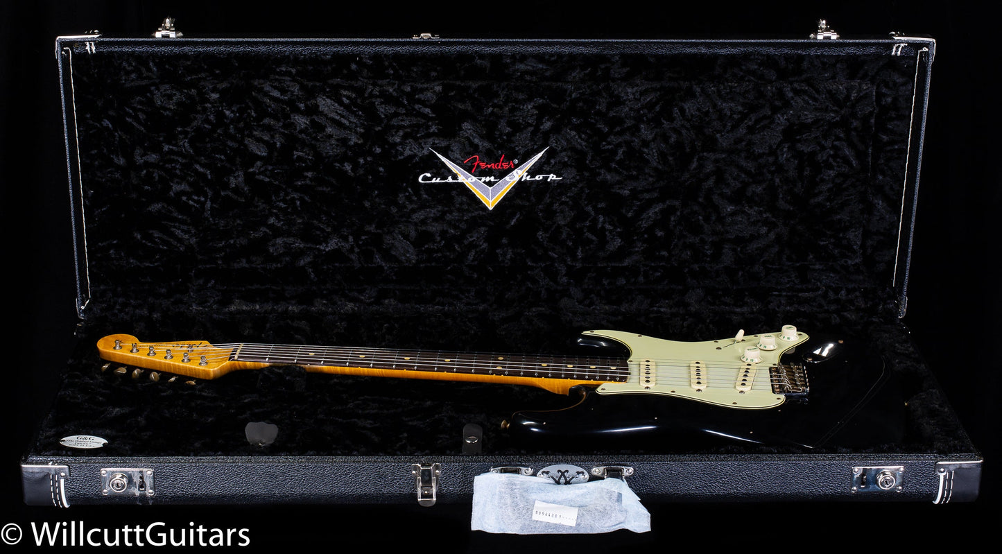 Fender Custom Shop Willcutt True '62 Stratocaster Journeyman Relic Black Large C