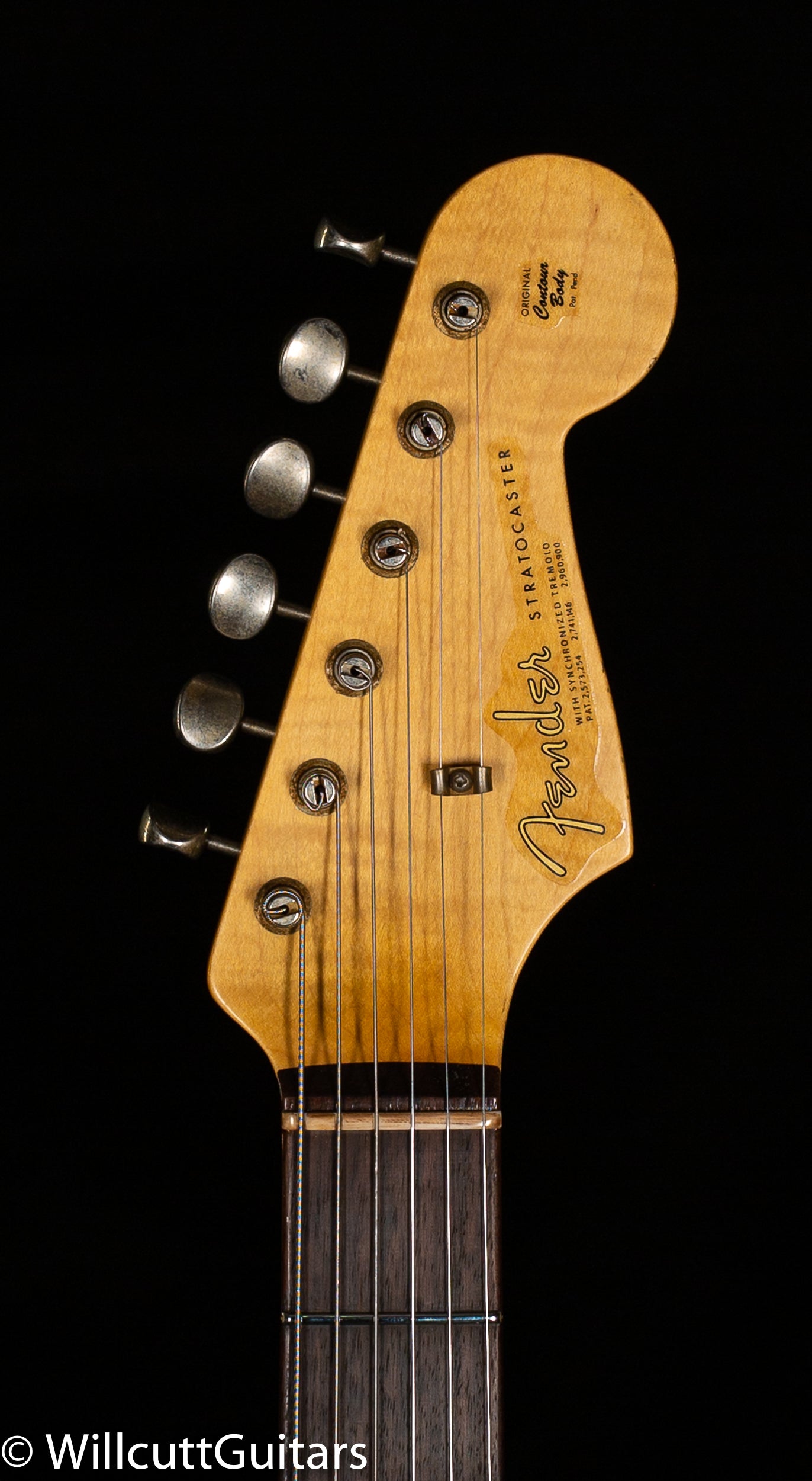 Fender Custom Shop Willcutt True '62 Stratocaster Journeyman Relic 3-Tone Sunburst 60s Oval C