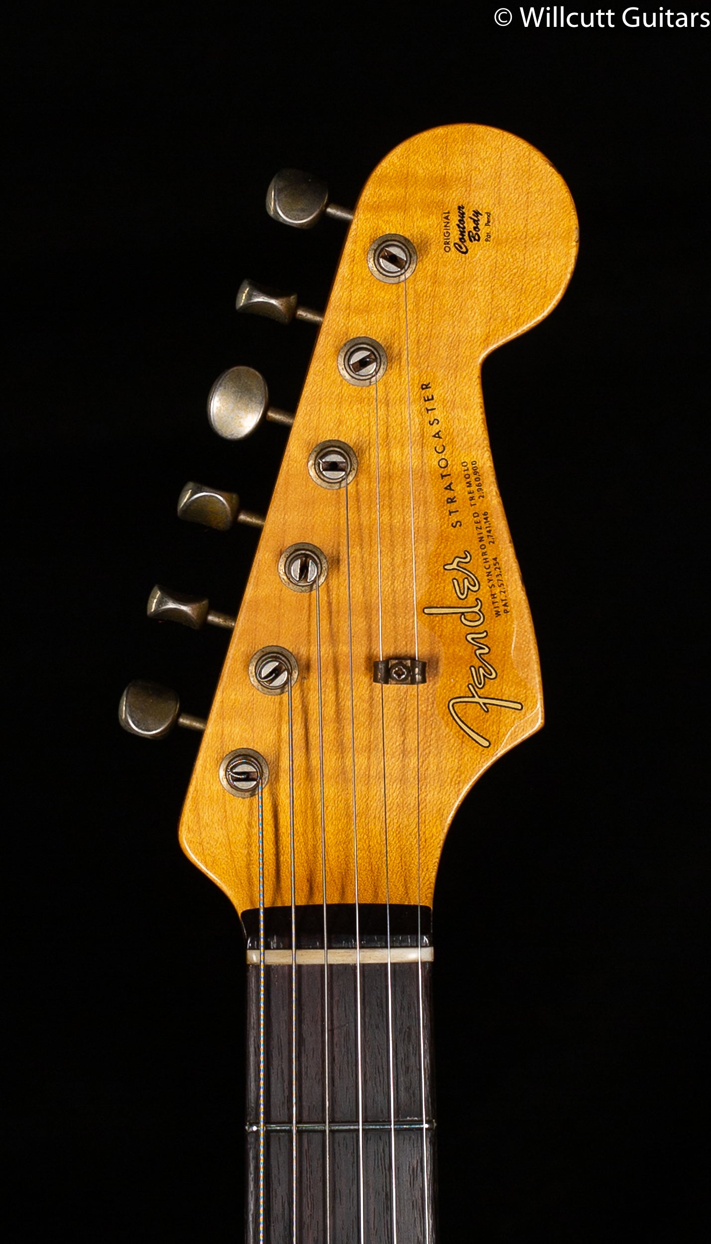 Fender Custom Shop Willcutt True '62 Stratocaster Journeyman Relic 3-Color Sunburst 57 V (035)