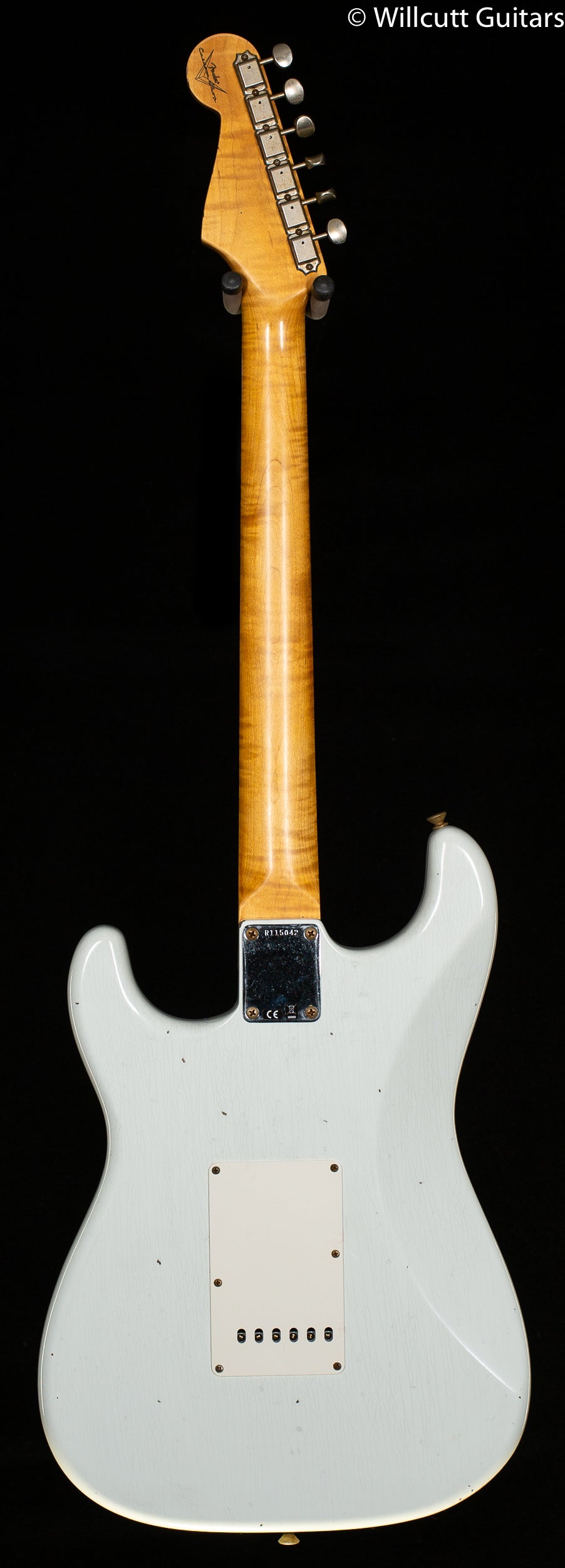 Fender Custom Shop Willcutt True '62 Stratocaster Journeyman Relic Olympic White 60s Oval C