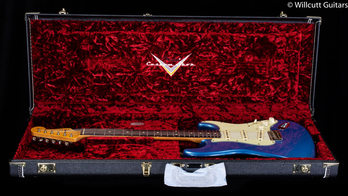 Fender Custom Shop Willcutt True '62 Stratocaster Journeyman Relic Lake Placid Blue 59 C (327)