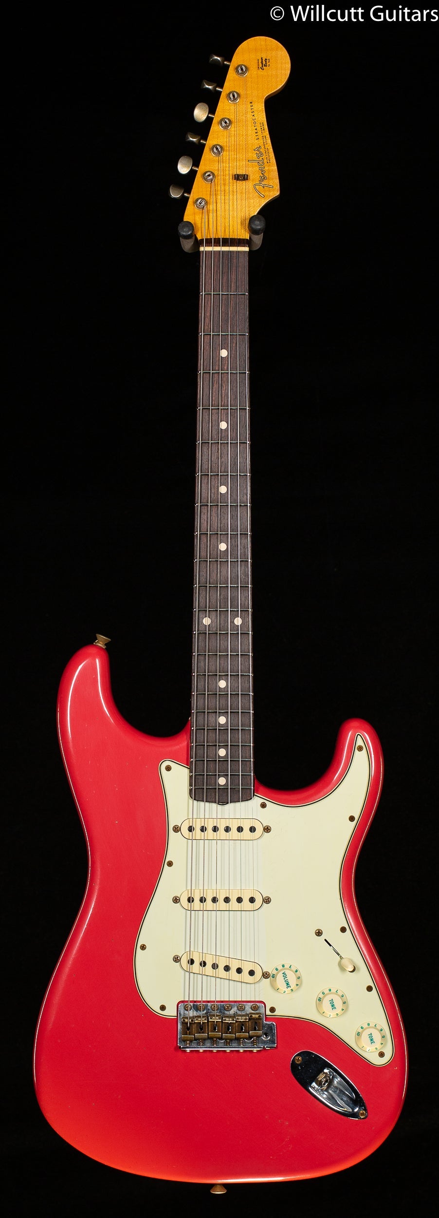 Fender Custom Shop Willcutt True '62 Stratocaster Journeyman Relic Fiesta Red Large C