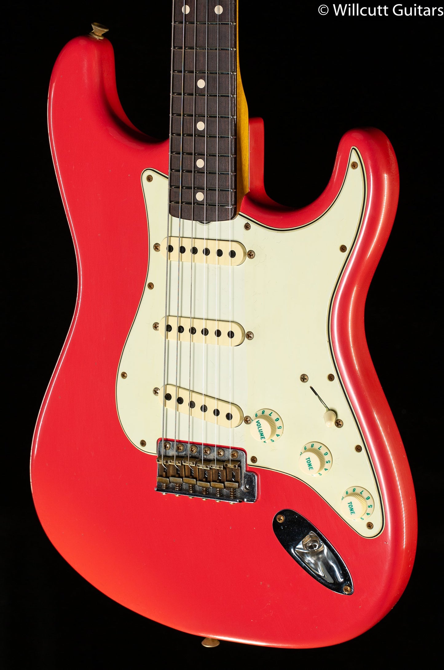 Fender Custom Shop Willcutt True '62 Stratocaster Journeyman Relic Fiesta Red Large C