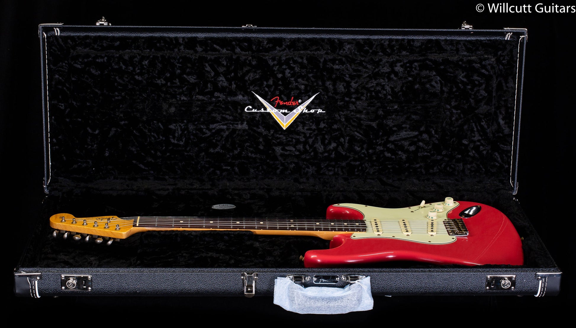 Fender Custom Shop Willcutt True '62 Stratocaster Journeyman Relic Fiesta Red Large C