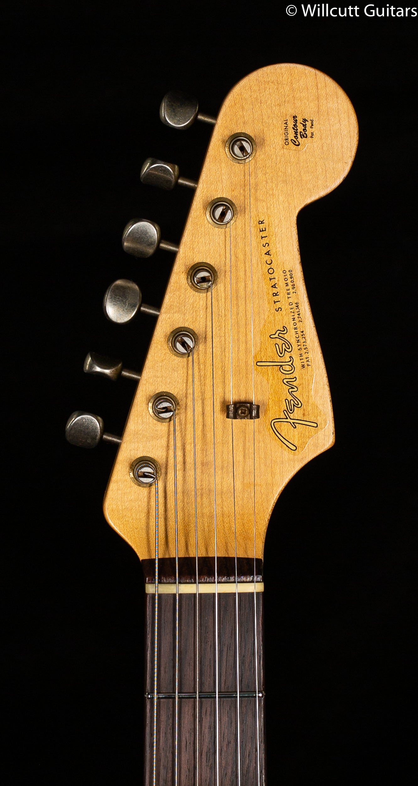 Fender Custom Shop Willcutt True '62 Stratocaster Black '59 C
