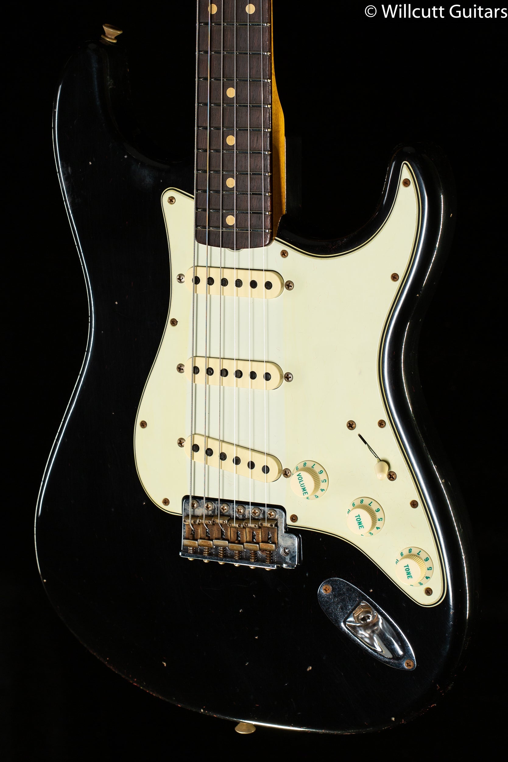 Fender Custom Shop Willcutt True '62 Stratocaster Black '60 C