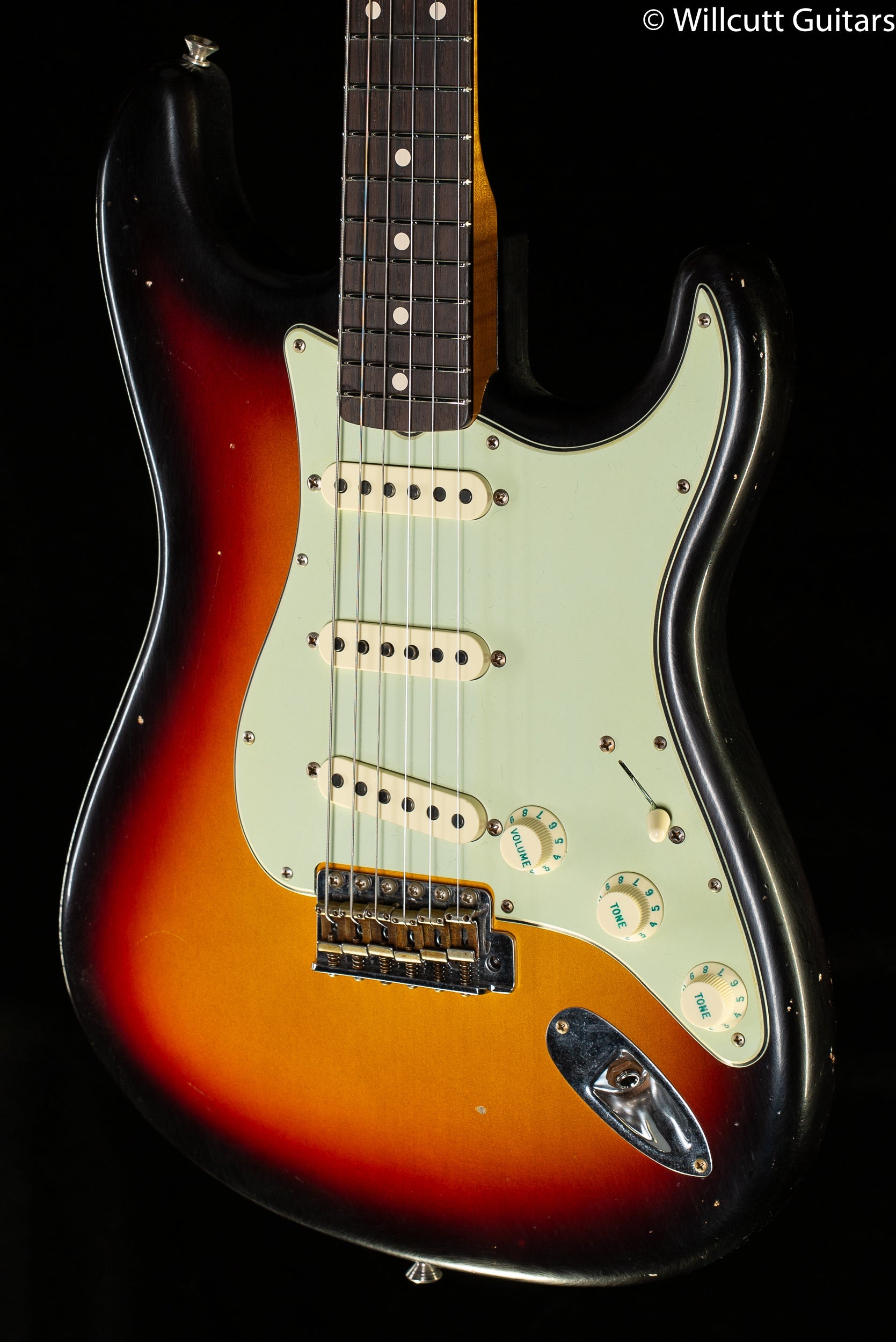 Fender Custom Shop WILLCUTT TRUE '62 STRAT Journeyman Relic 59 C 3-Color Sunburst Masterbuilt Kyle McMillin