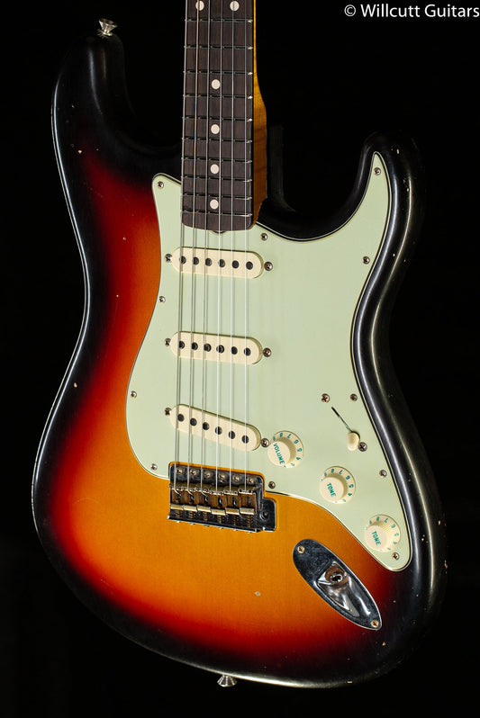 Fender Custom Shop WILLCUTT TRUE '62 STRAT Journeyman Relic 59 C 3-Color Sunburst Masterbuilt Kyle McMillin