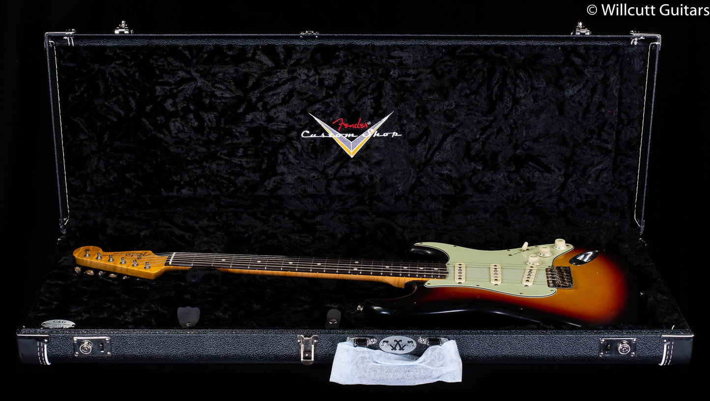 Fender Custom Shop WILLCUTT TRUE '62 STRAT Journeyman Relic 59 C 3-Color Sunburst Masterbuilt Kyle McMillin