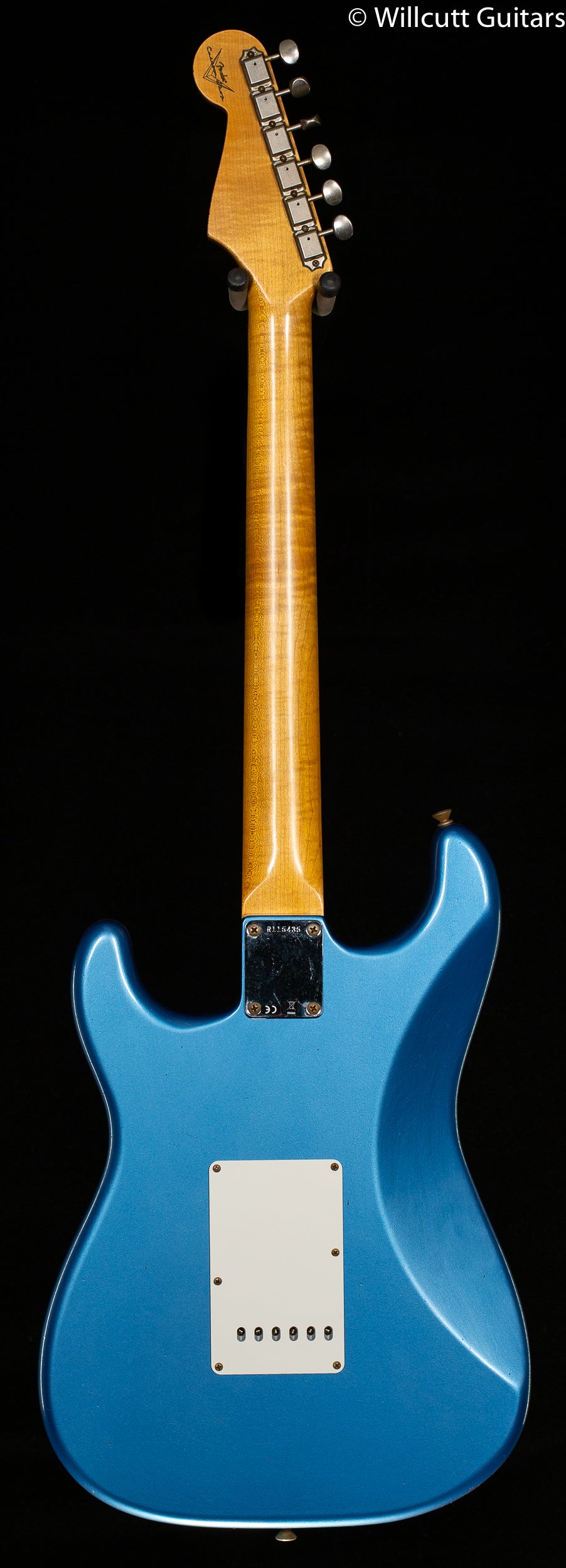 Fender Custom Shop Willcutt True '62 Stratocaster Journeyman Relic Lake Placid Blue Large C (435)