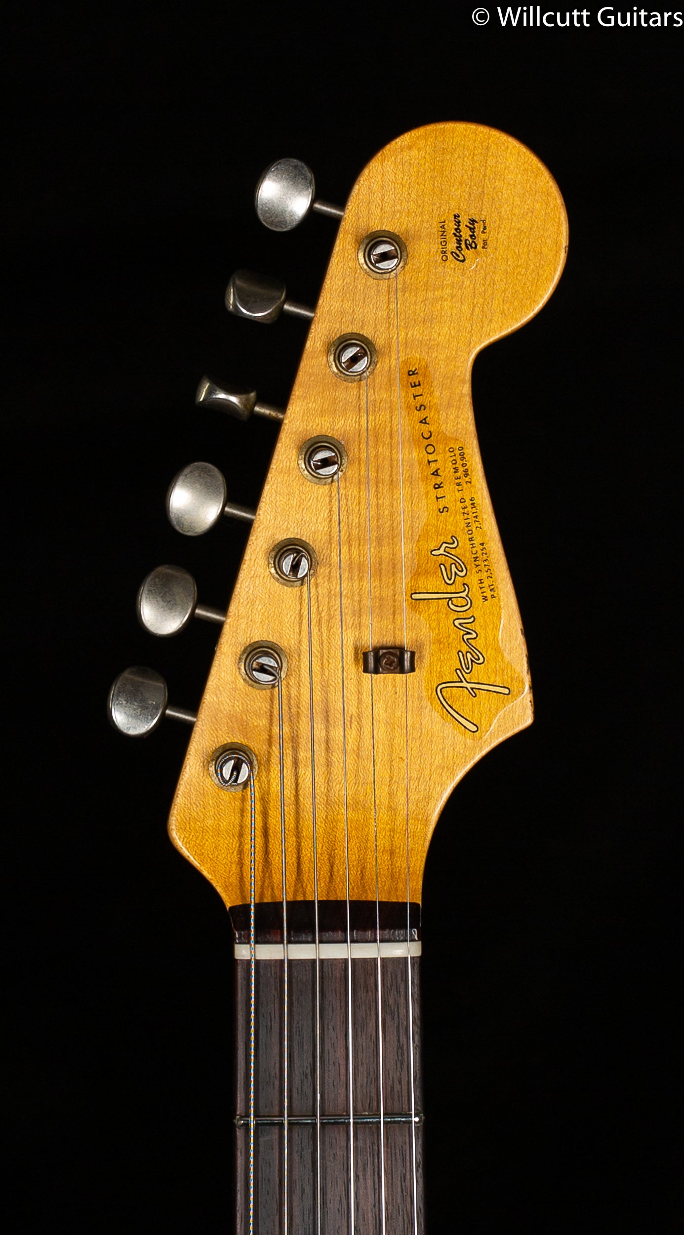 Fender Custom Shop Willcutt True '62 Stratocaster Journeyman Relic Lake Placid Blue Large C (435)