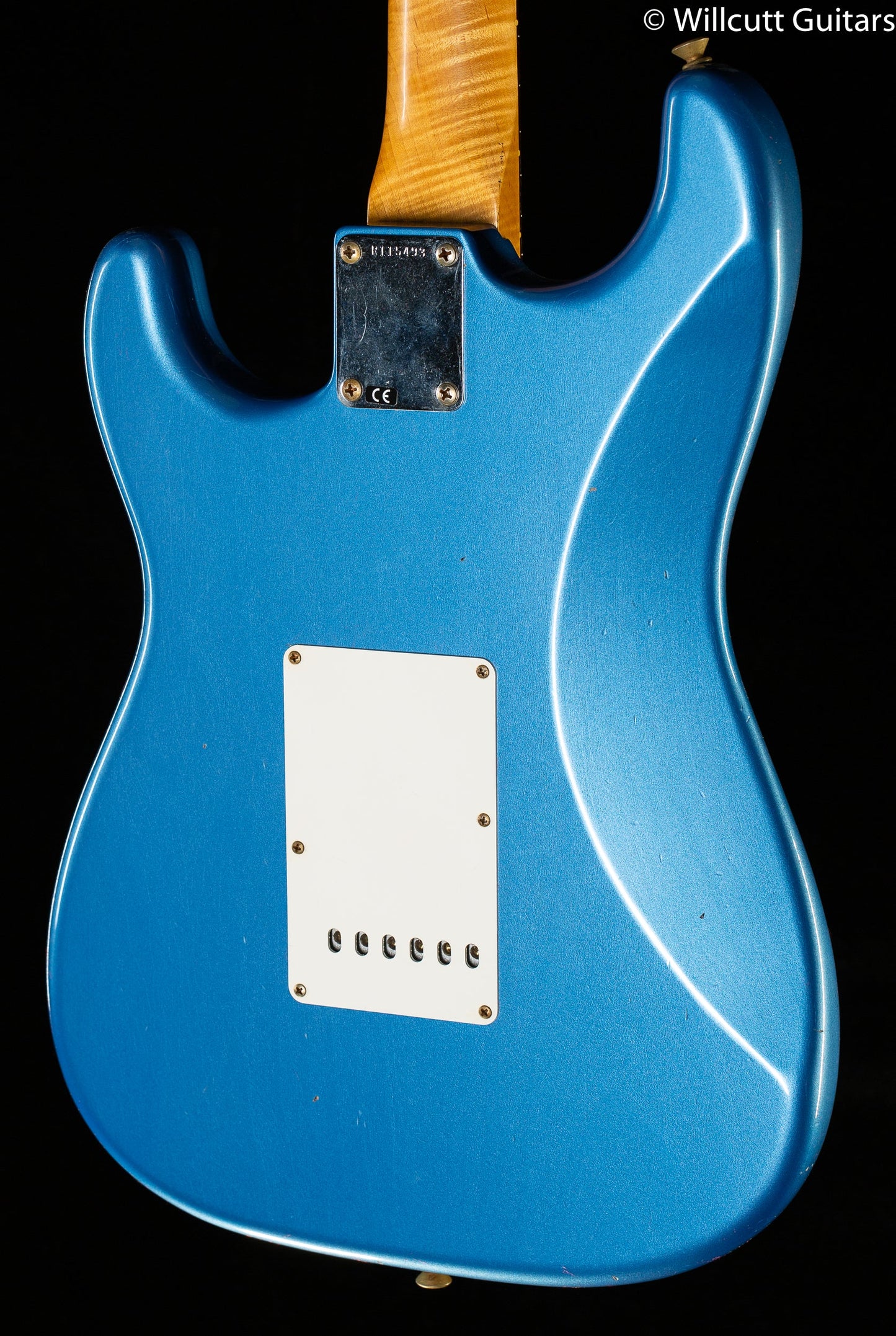 Fender Custom Shop Willcutt True '62 Stratocaster Journeyman Relic Lake Placid Blue 60s Oval C