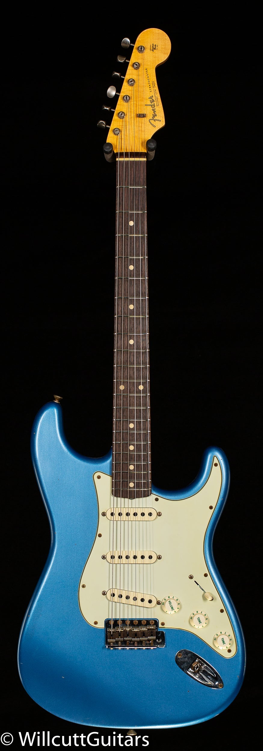 Fender Custom Shop Willcutt True '62 Stratocaster Journeyman Relic Lake Placid Blue 57 V