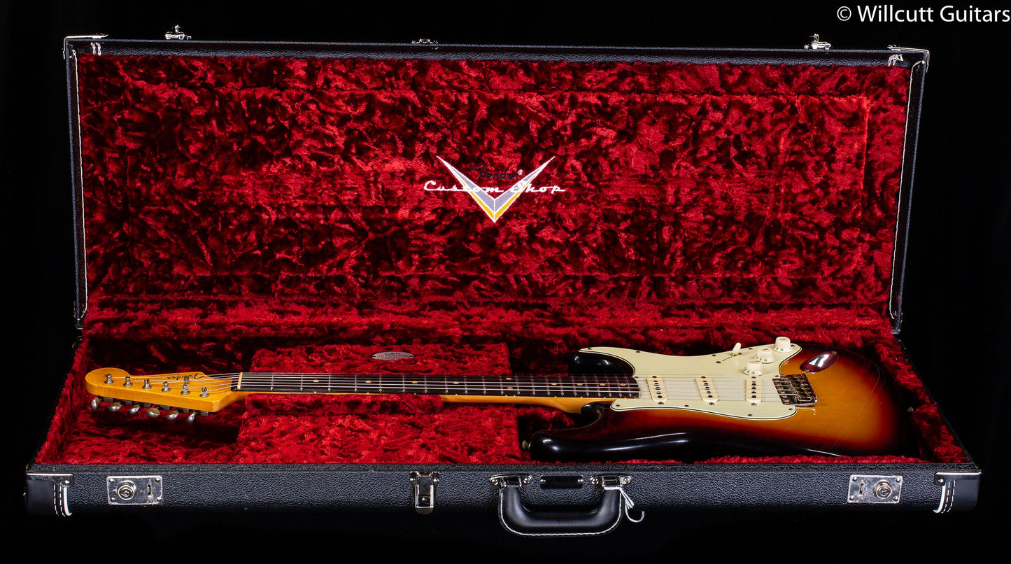 Fender Custom Shop Willcutt True '62 Stratocaster Journeyman Relic 3-Color Sunburst 60 C