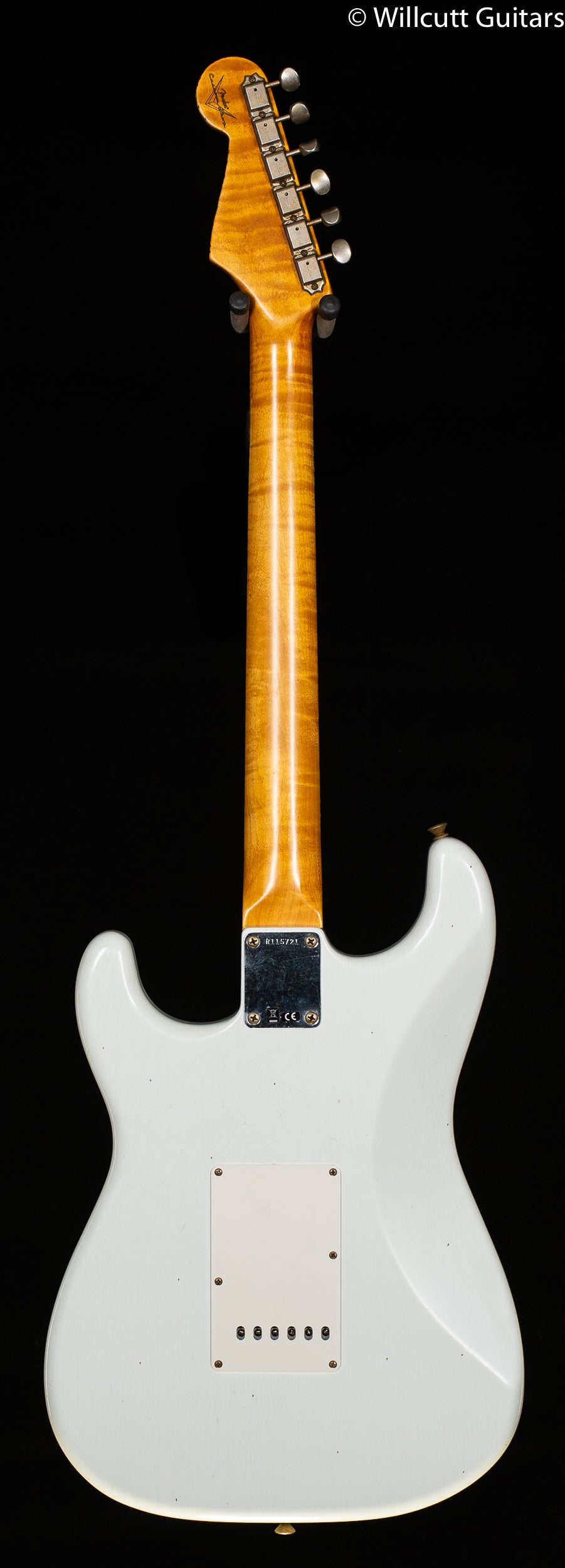 Fender Custom Shop Willcutt True '62 Stratocaster Journeyman Relic Olympic White 59 C