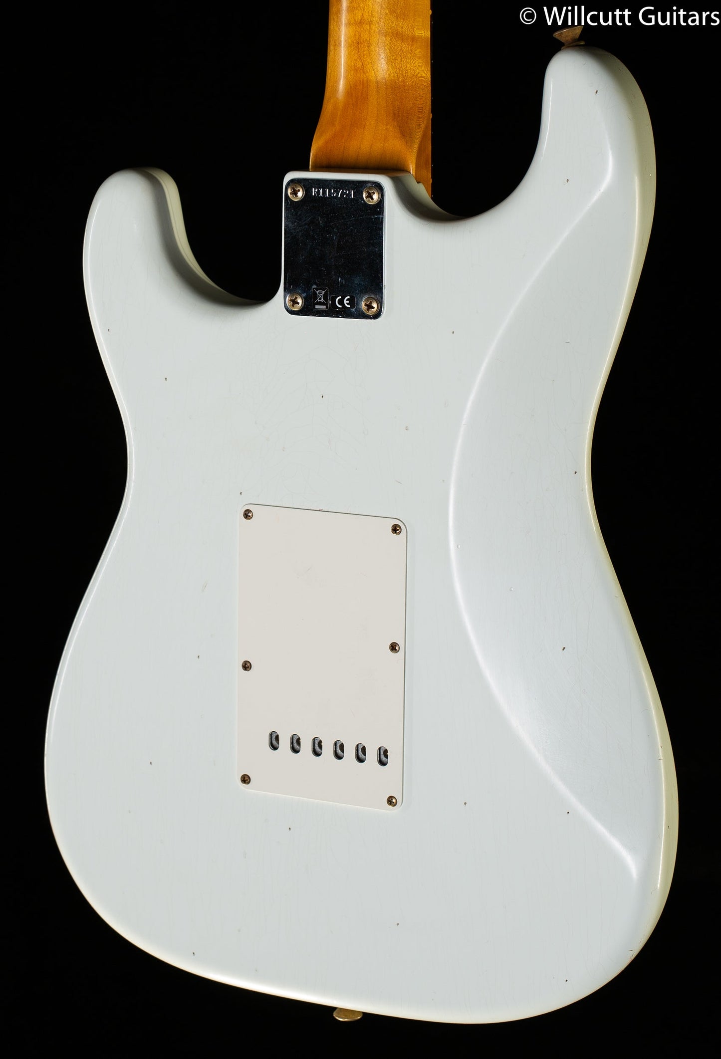 Fender Custom Shop Willcutt True '62 Stratocaster Journeyman Relic Olympic White 59 C