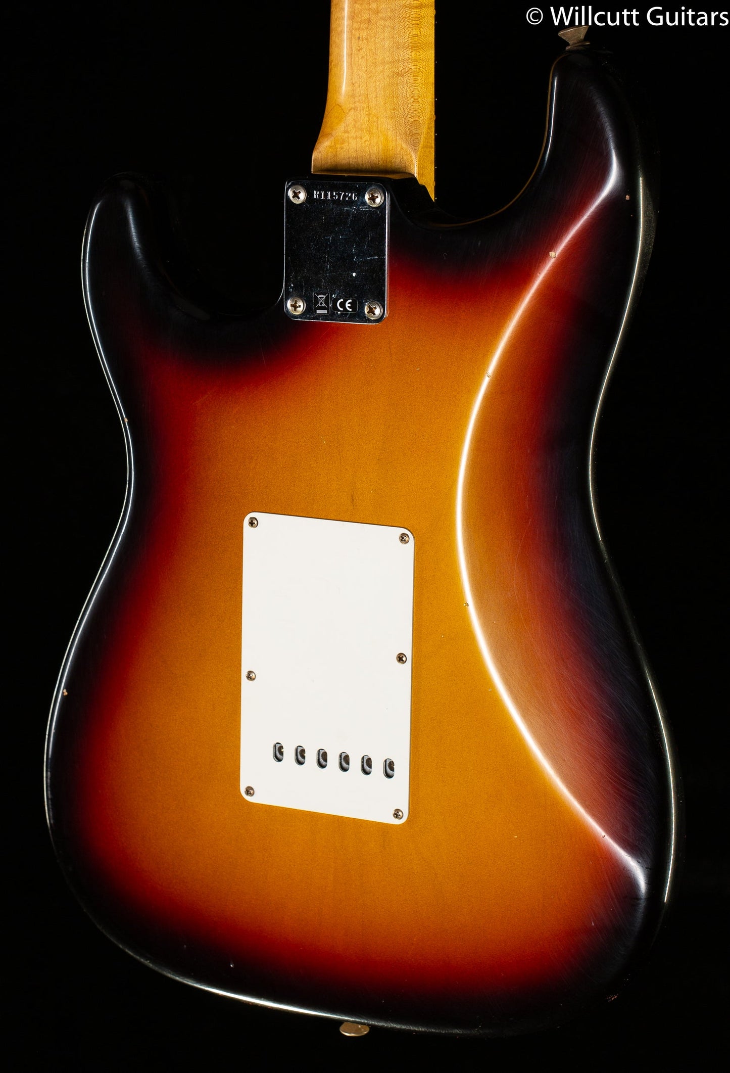 Fender Custom Shop Willcutt True '62 Stratocaster Journeyman Relic 3-Color Sunburst 59 C (726)