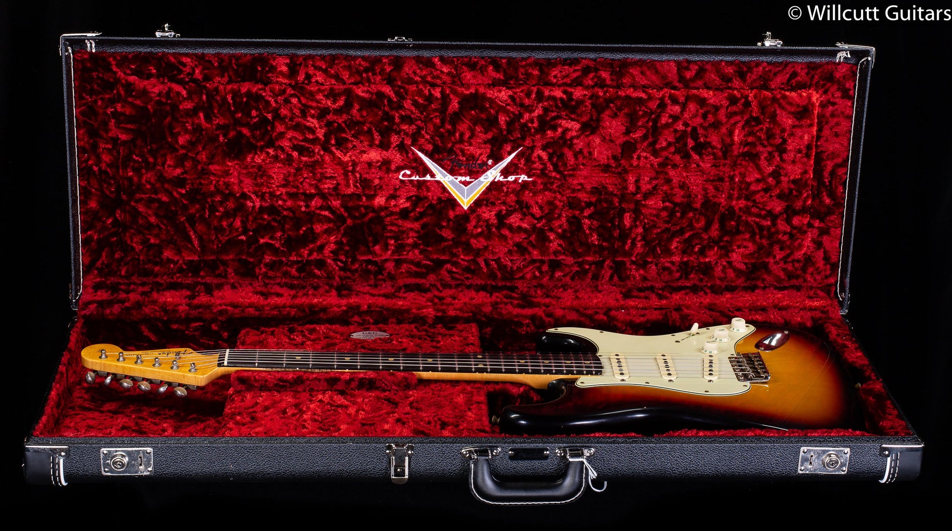Fender Custom Shop Willcutt True '62 Stratocaster Journeyman Relic 3-Color Sunburst 59 C (726)
