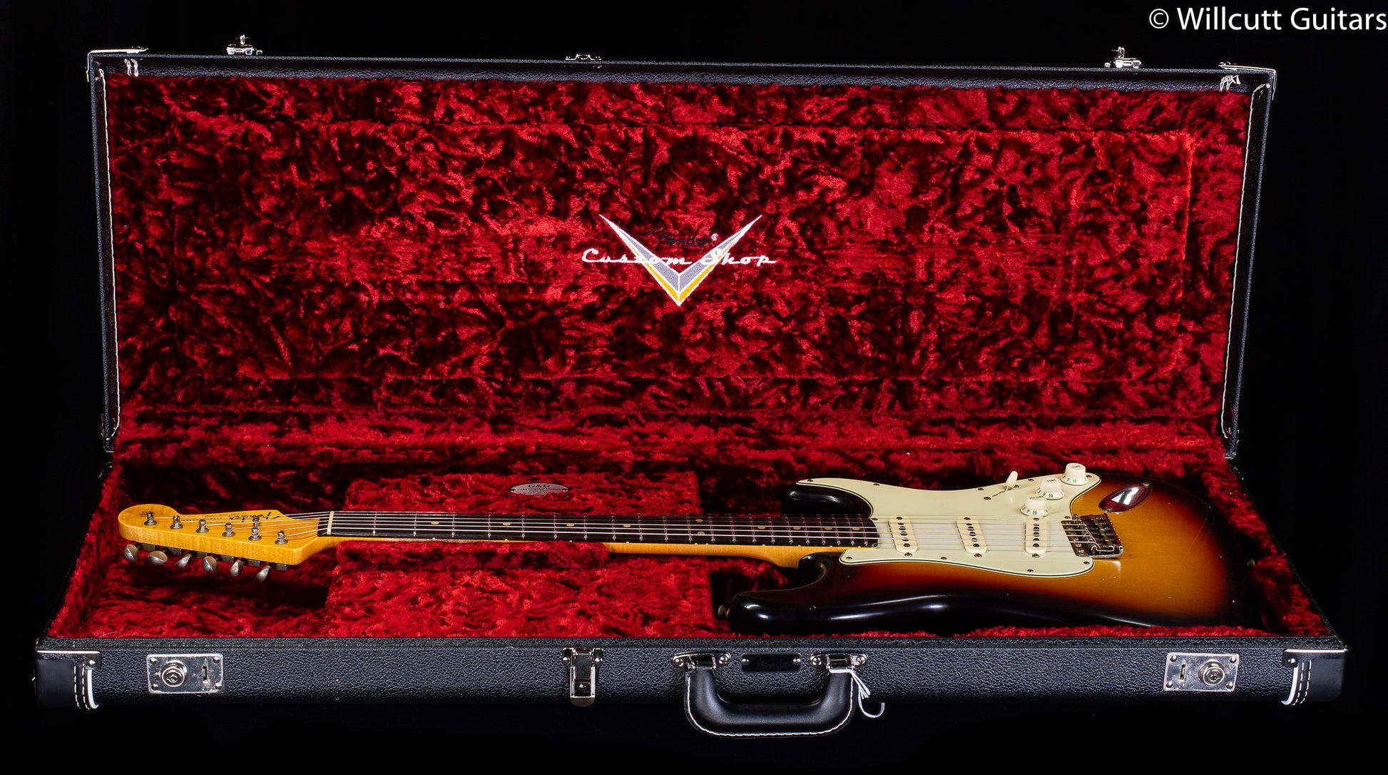 Fender Custom Shop Willcutt True '62 Stratocaster Journeyman Relic 3-Color Sunburst 60 C